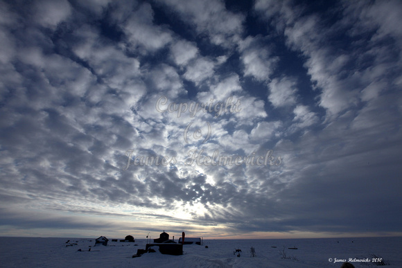 Arctic Evening Sky - April